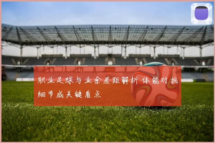 职业足球与业余差距解析 体能对抗细节成关键看点